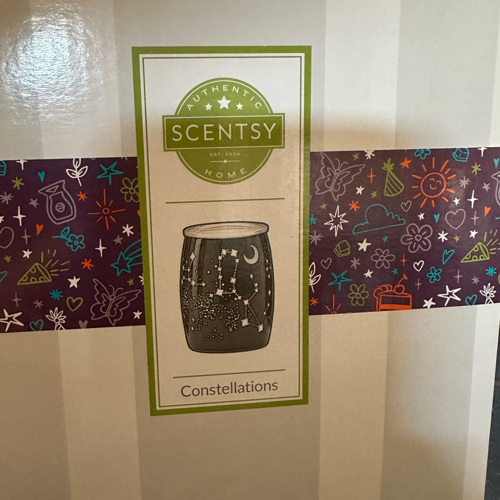 Scentsy Constellations Warmer - Black
